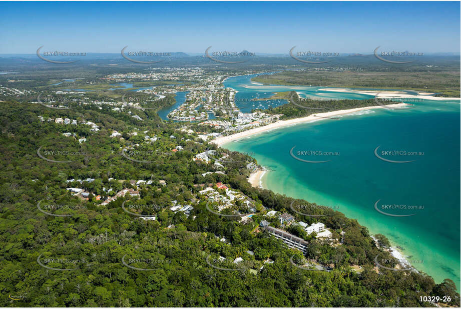 An aerial photo of Noosa Head National Park QLD Aerial Photography