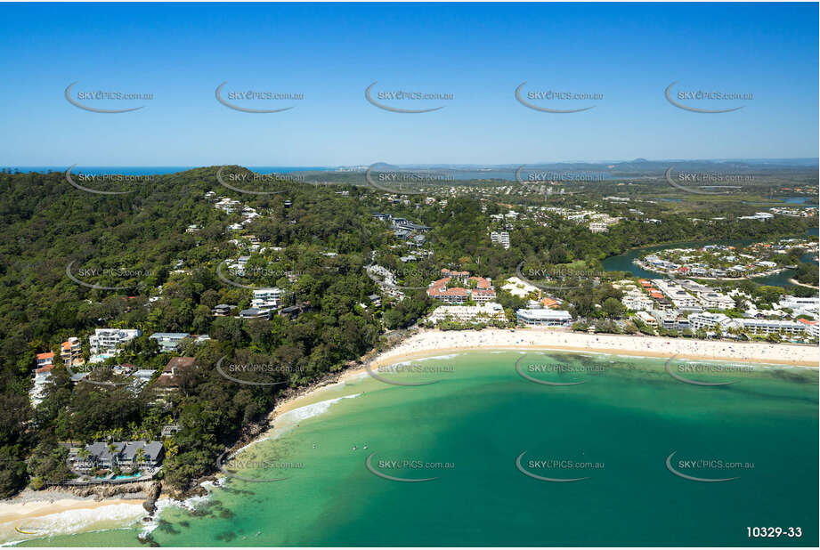 An aerial photo of Noosa Head National Park QLD Aerial Photography