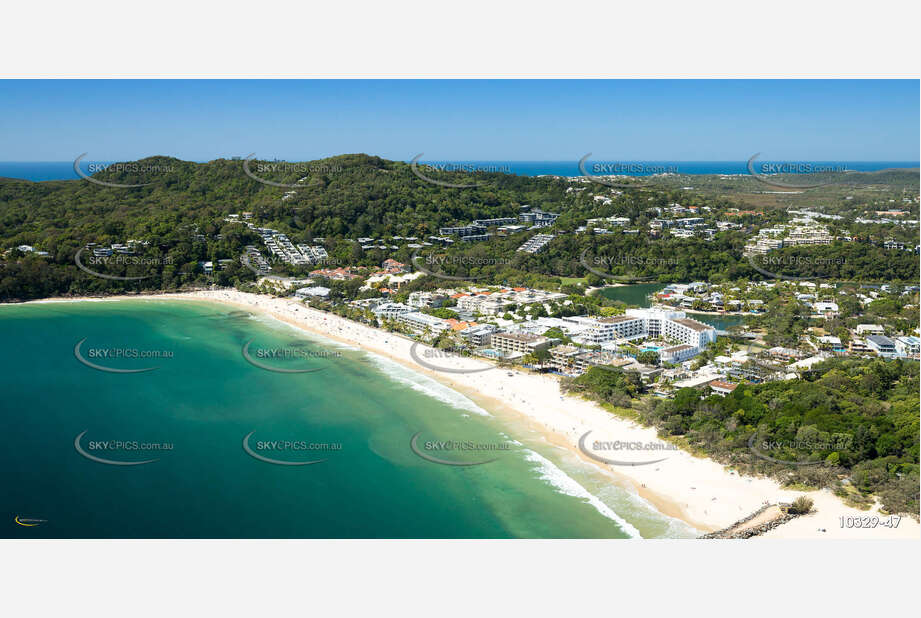 An aerial photo of Noosa Head National Park QLD Aerial Photography