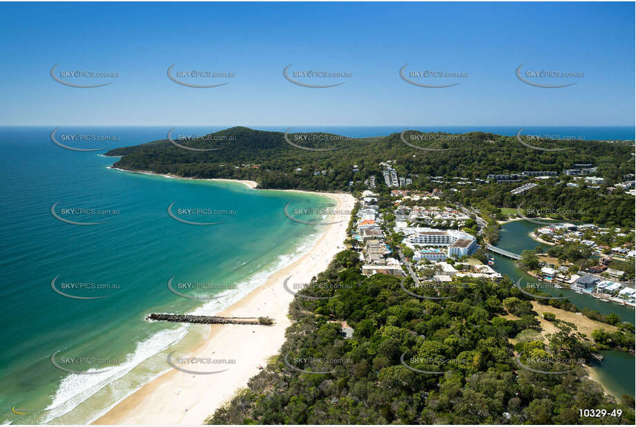 An aerial photo of Noosa Head National Park QLD Aerial Photography