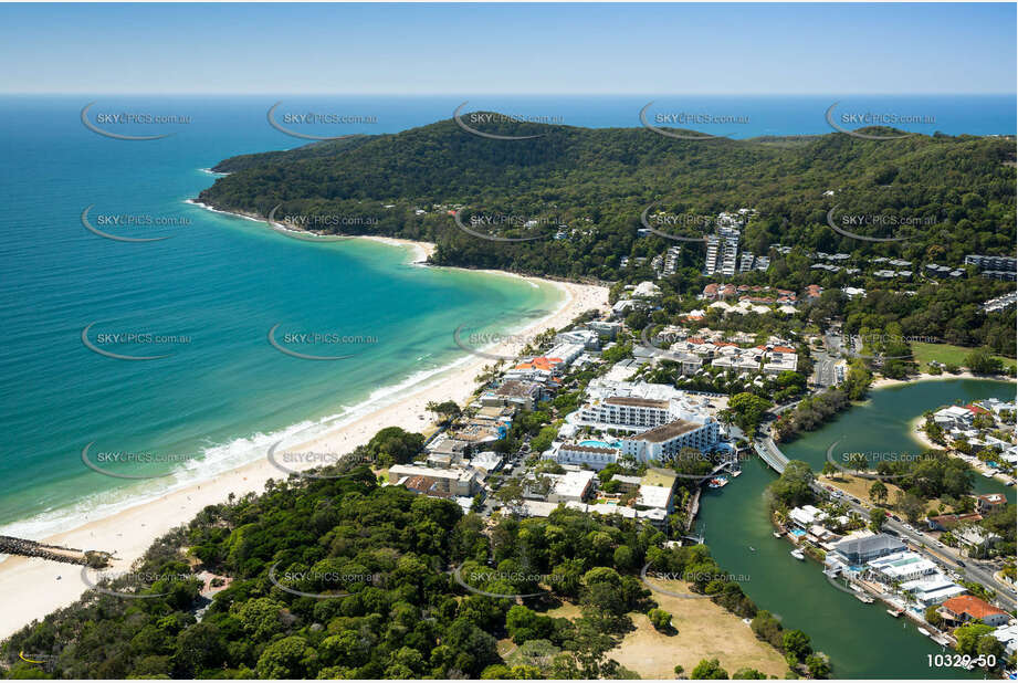 An aerial photo of Noosa Head National Park QLD Aerial Photography