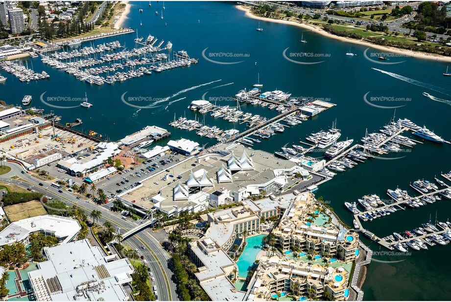 Marina Mirage Main Beach QLD Aerial Photography