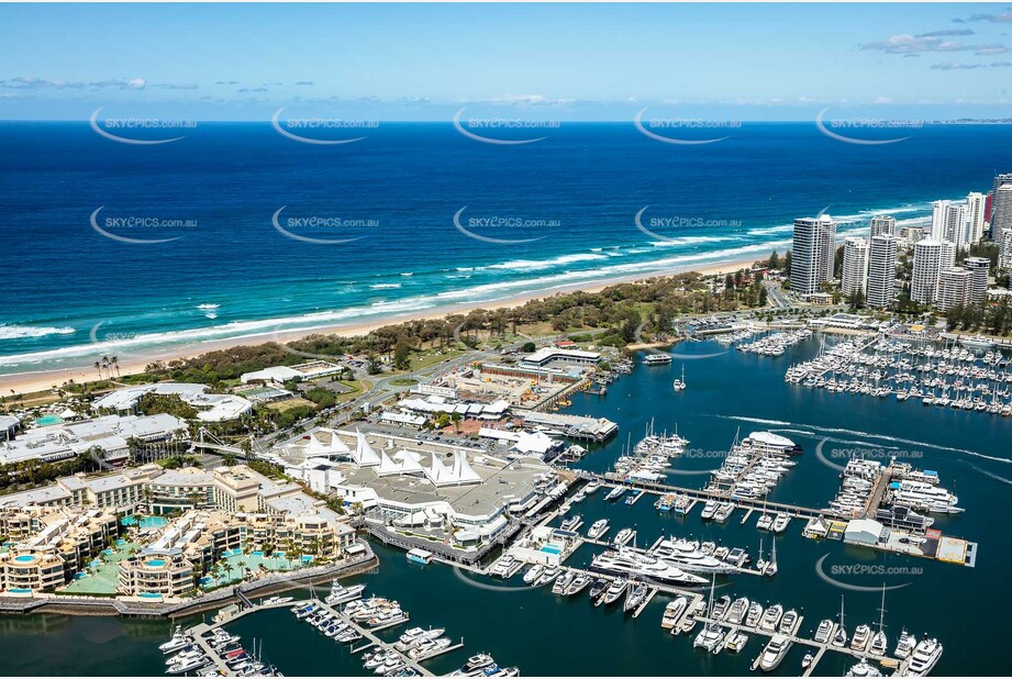 Marina Mirage Main Beach QLD Aerial Photography