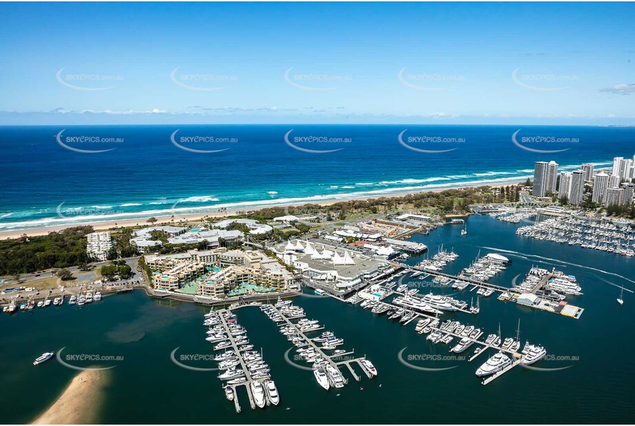 Marina Mirage Main Beach QLD Aerial Photography