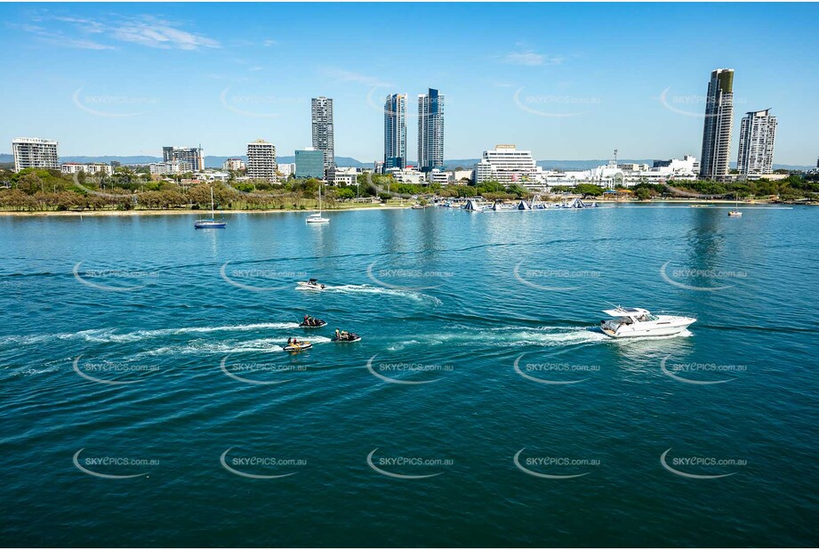 Gold Coast Broadwater QLD Aerial Photography