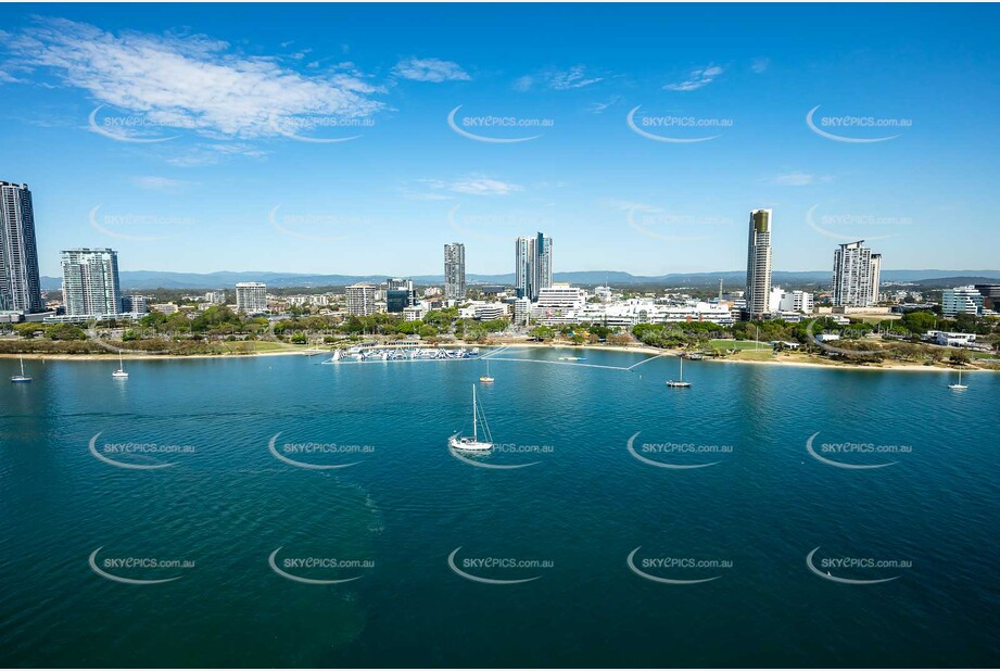 Gold Coast Broadwater QLD Aerial Photography