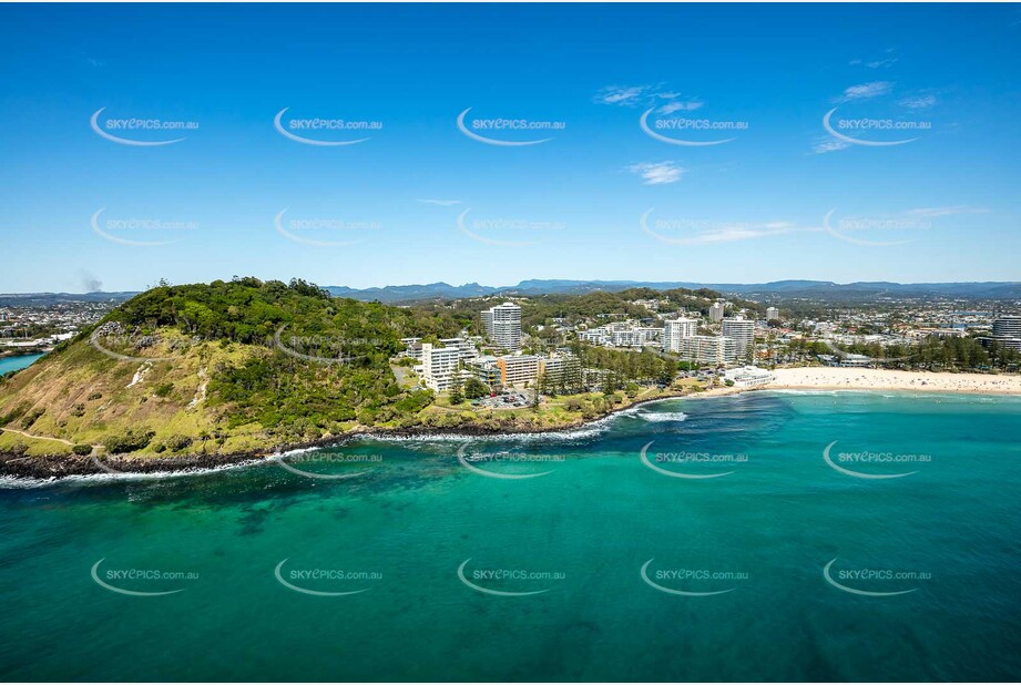 Aerial Photo Burleigh Heads QLD Aerial Photography