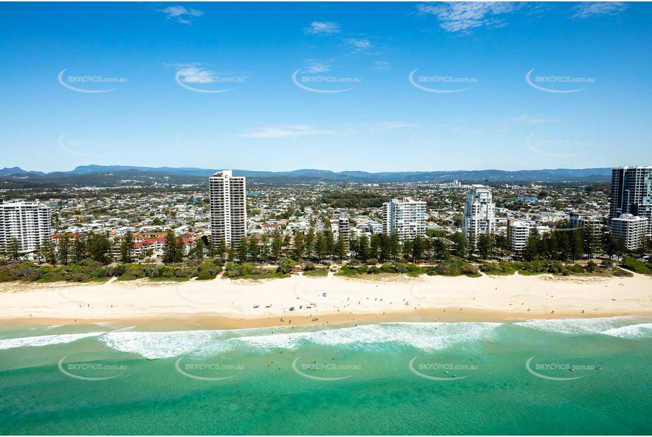 Aerial Photo Burleigh Heads QLD Aerial Photography