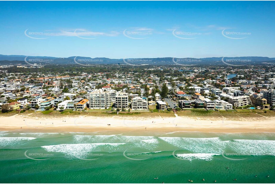 Aerial Photo Mermaid Beach QLD Aerial Photography