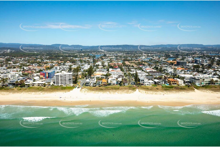 Aerial Photo Mermaid Beach QLD Aerial Photography