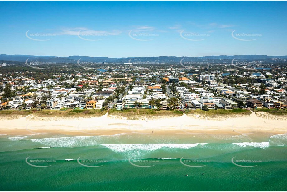 Aerial Photo Mermaid Beach QLD Aerial Photography