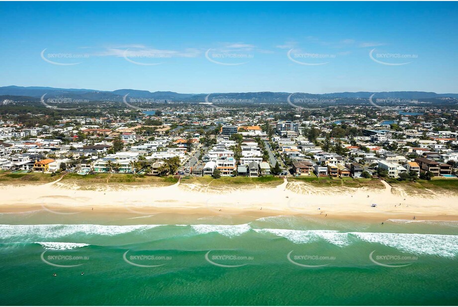 Aerial Photo Mermaid Beach QLD Aerial Photography