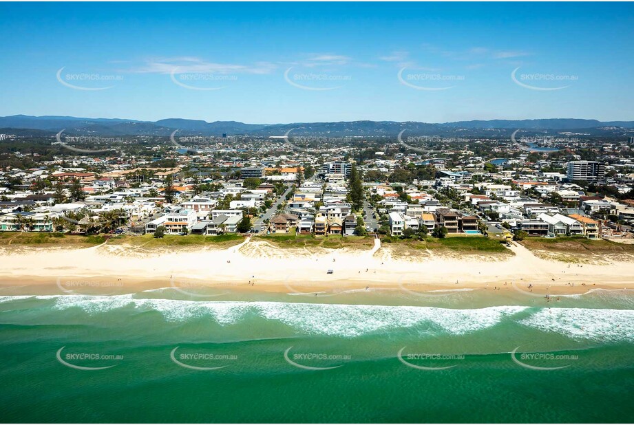 Aerial Photo Mermaid Beach QLD Aerial Photography