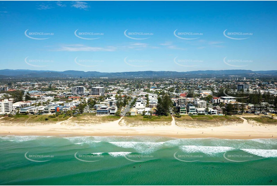 Aerial Photo Mermaid Beach QLD Aerial Photography