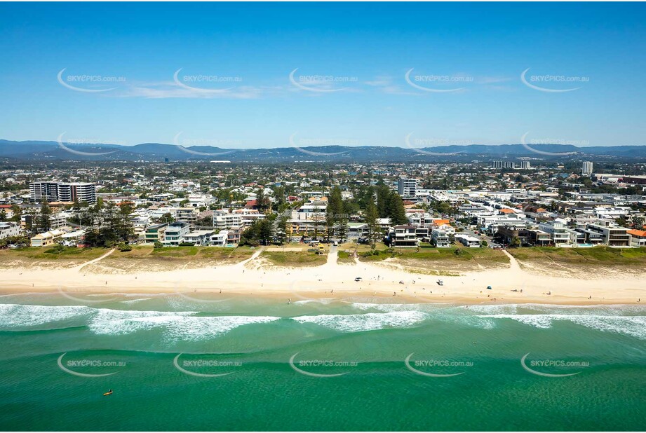 Aerial Photo Mermaid Beach QLD Aerial Photography