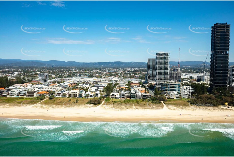 Aerial Photo Mermaid Beach QLD Aerial Photography