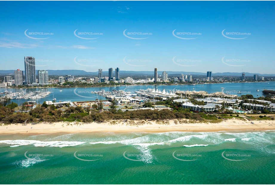 Aerial Photo Main Beach QLD Aerial Photography