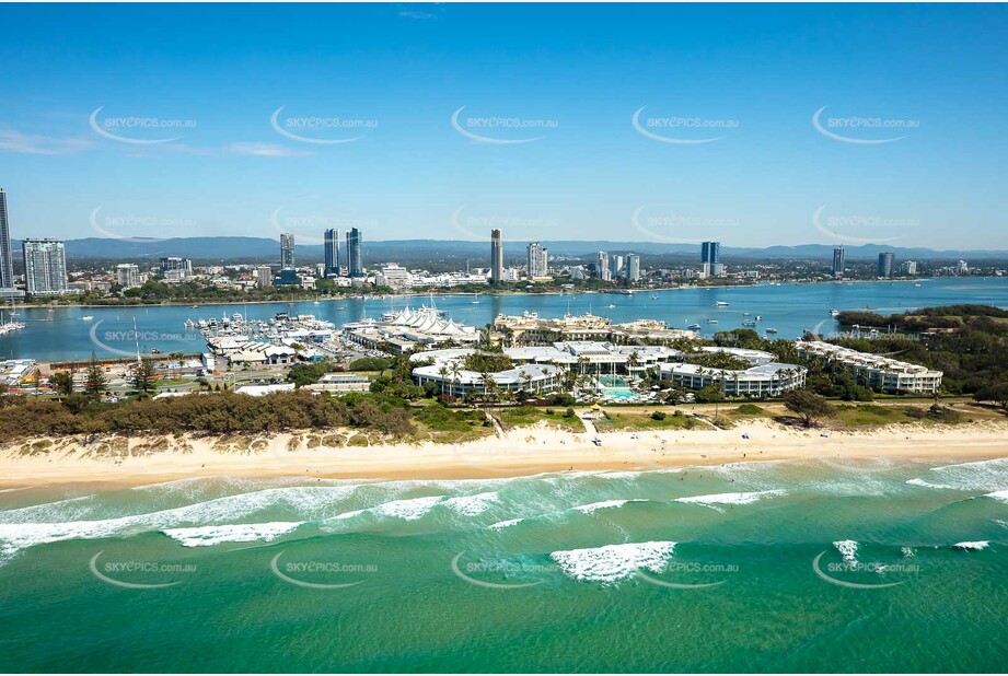 Aerial Photo Main Beach QLD Aerial Photography