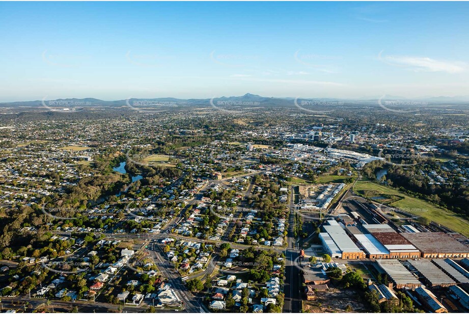 Aerial Photo North Ipswich QLD Aerial Photography