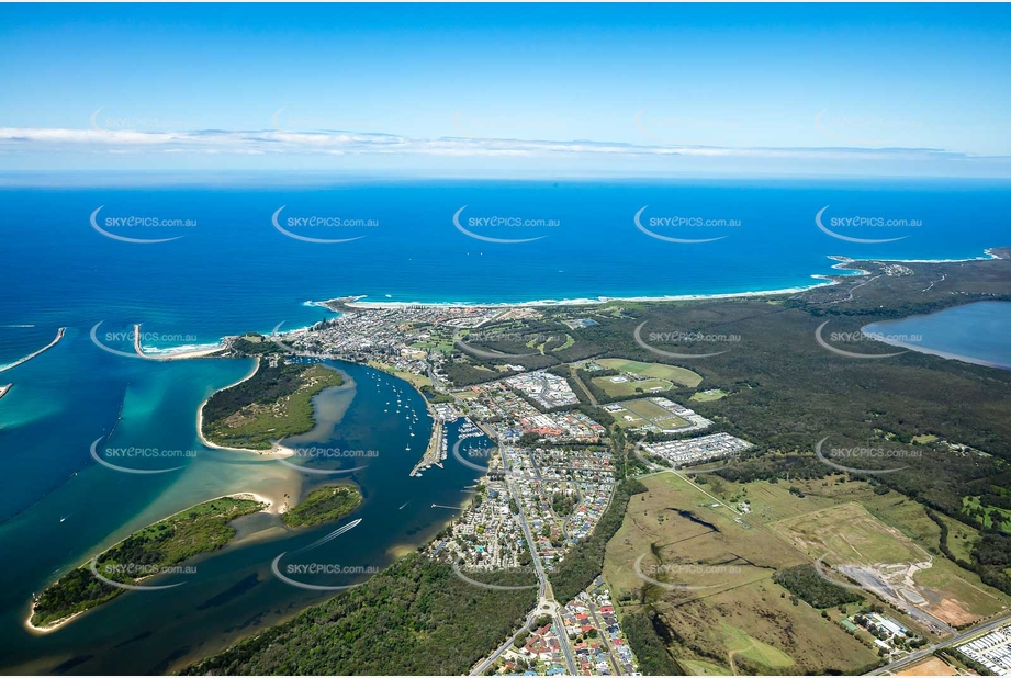 Aerial Photo Yamba NSW Aerial Photography