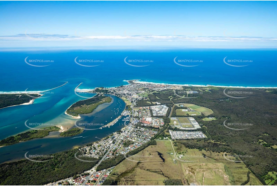 Aerial Photo Yamba NSW Aerial Photography