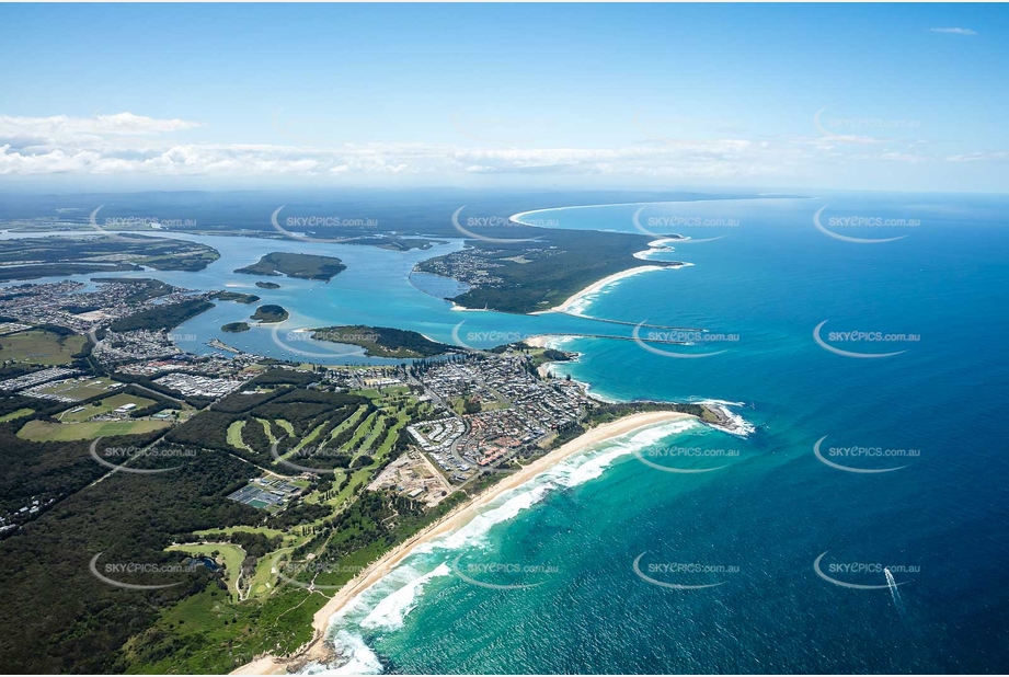 Aerial Photo Yamba NSW Aerial Photography