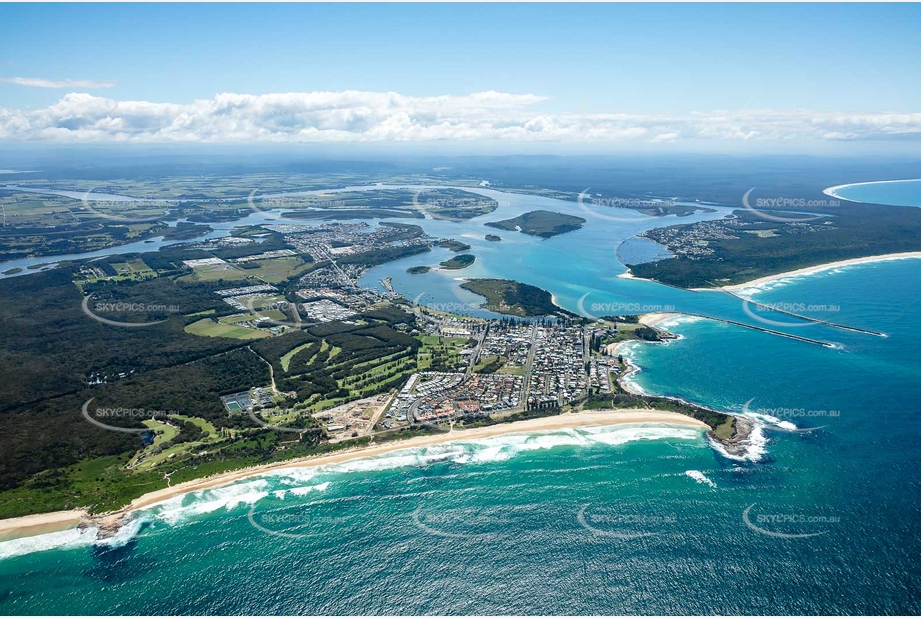 Aerial Photo Yamba NSW Aerial Photography