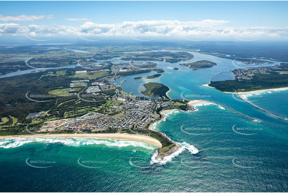 Aerial Photo Yamba NSW Aerial Photography