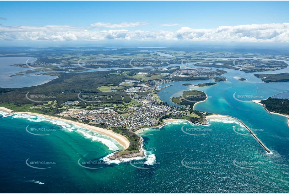 Aerial Photo Yamba NSW Aerial Photography