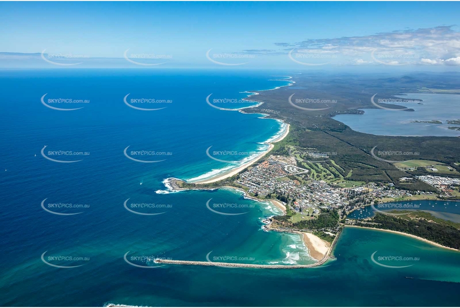 Aerial Photo Yamba NSW Aerial Photography