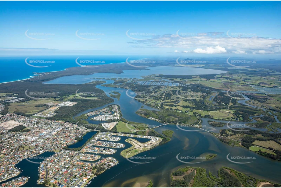 Aerial Photo Yamba NSW Aerial Photography