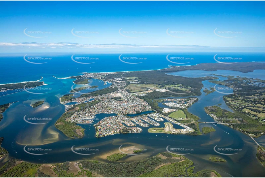 Aerial Photo Yamba NSW Aerial Photography