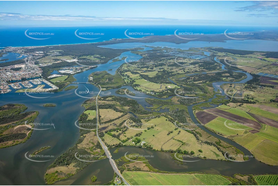 Aerial Photo Palmers Island NSW Aerial Photography