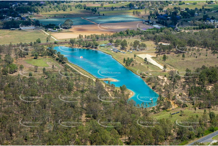 Aerial Photo Brauers Helidon Ski Lake