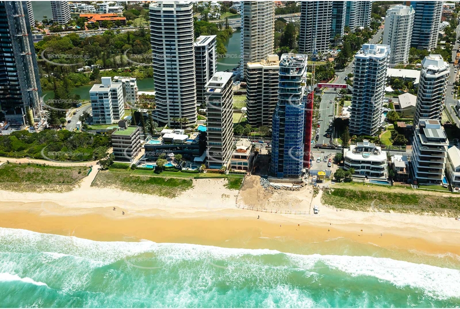 Aerial Photo Main Beach QLD Aerial Photography