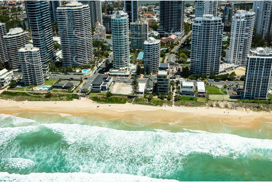 Aerial Photo Main Beach QLD Aerial Photography