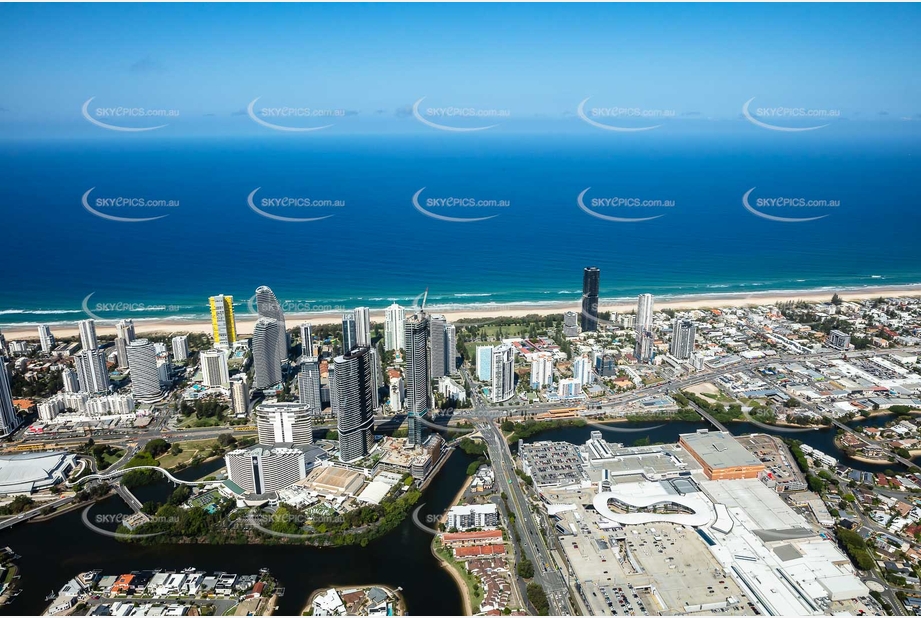 Aerial Photo Broadbeach Waters QLD Aerial Photography