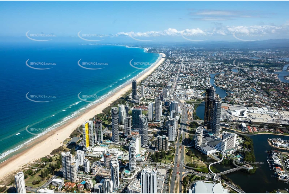 Aerial Photo Broadbeach QLD Aerial Photography