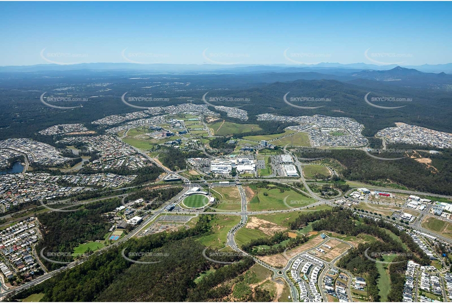 Aerial Photo Springfield Central QLD Aerial Photography