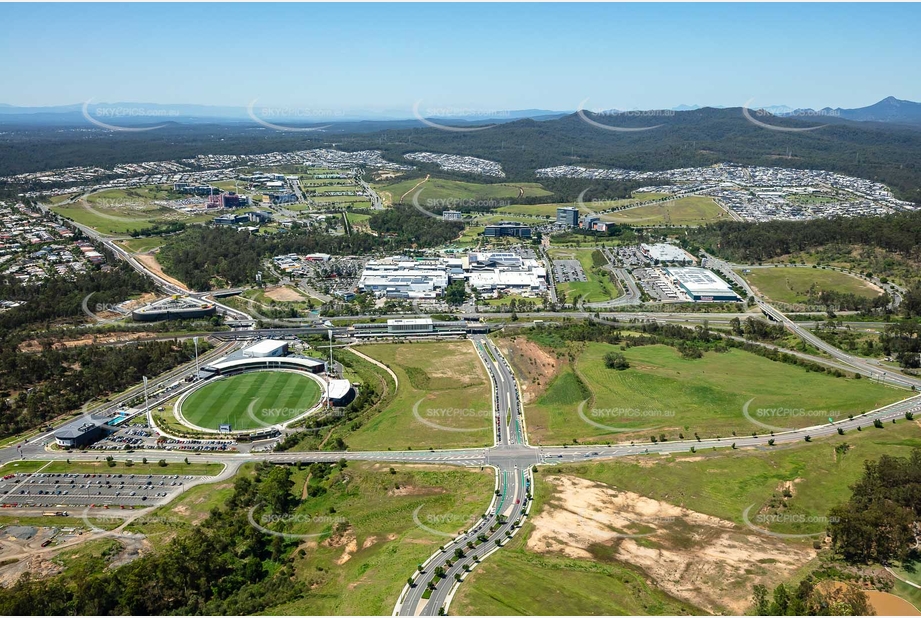 Aerial Photo Springfield Central QLD Aerial Photography