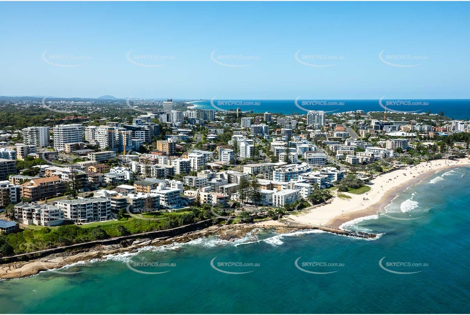 Aerial Photo Kings Beach QLD Aerial Photography