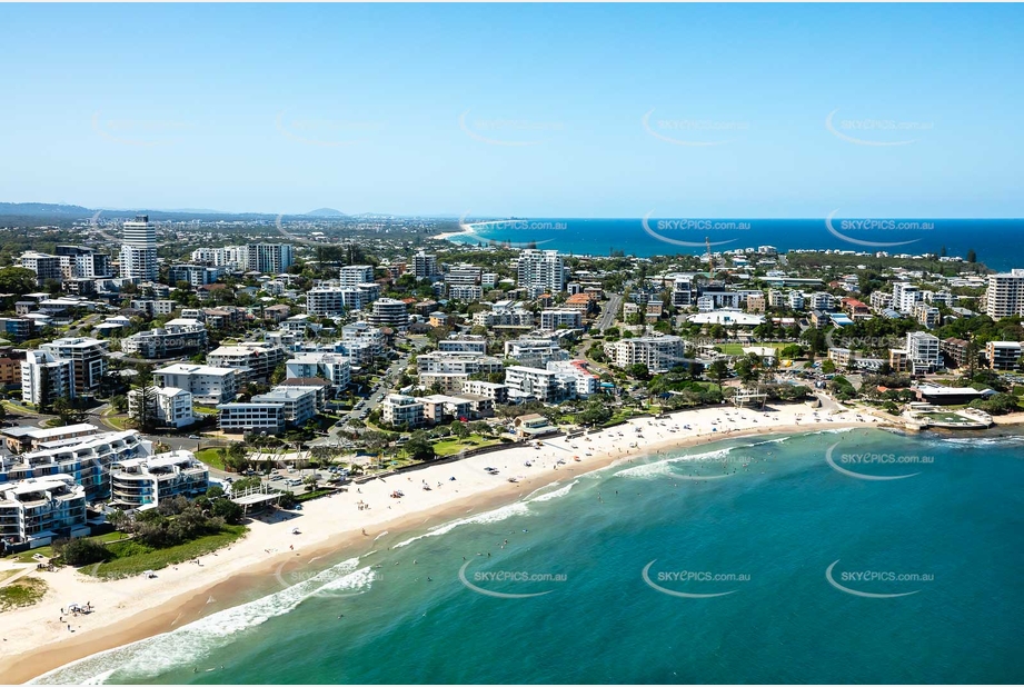 Aerial Photo Kings Beach QLD Aerial Photography