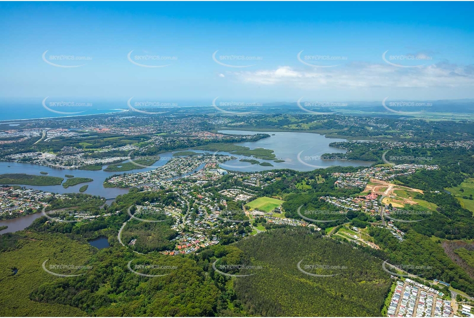 Aerial Photo Tweed Heads West NSW Aerial Photography