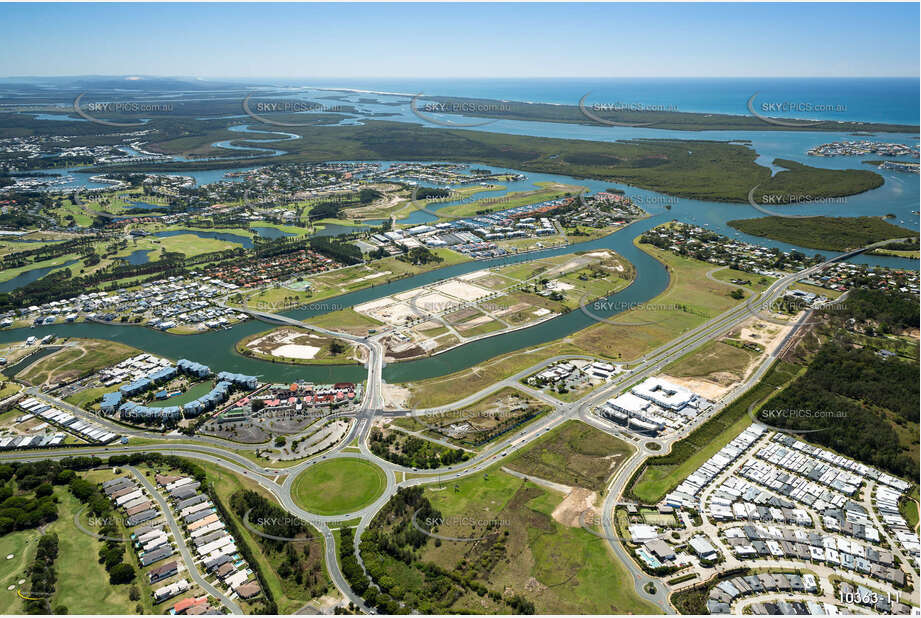 Aerial Photo Hope Island QLD Aerial Photography