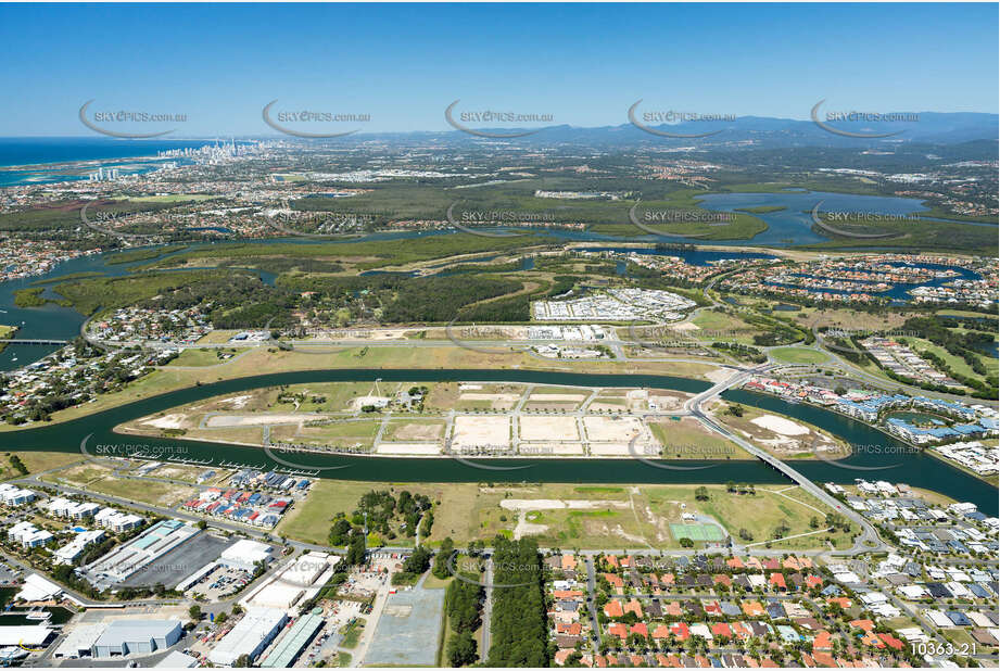 Aerial Photo Hope Island QLD Aerial Photography