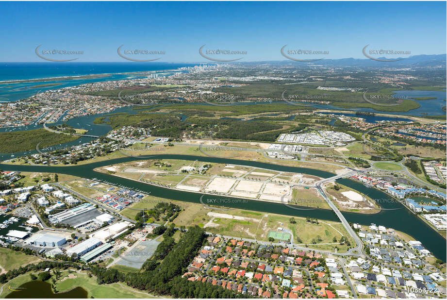 Aerial Photo Hope Island QLD Aerial Photography