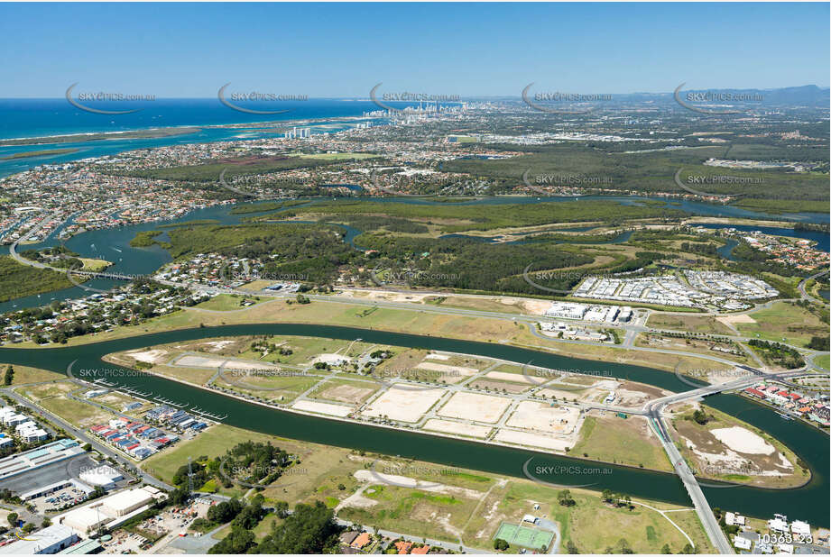 Aerial Photo Hope Island QLD Aerial Photography