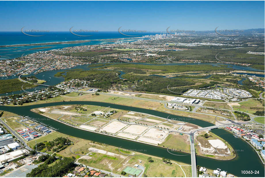 Aerial Photo Hope Island QLD Aerial Photography