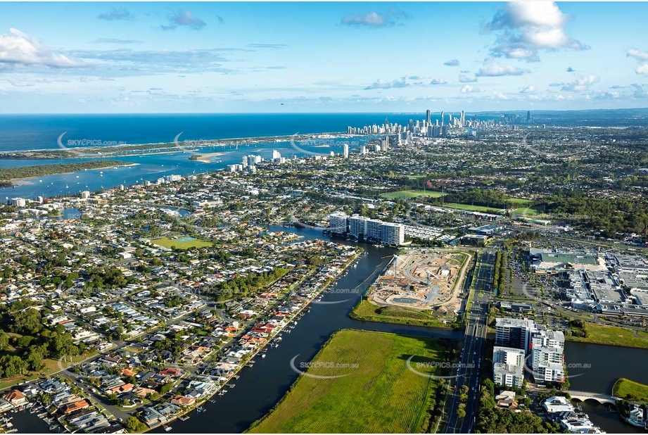 Aerial Photo Biggera Waters QLD Aerial Photography