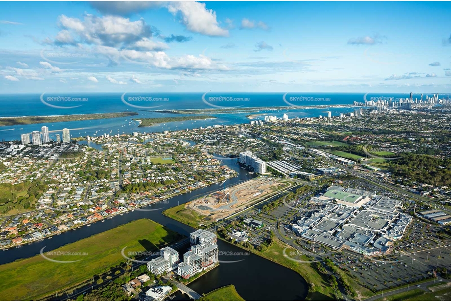 Aerial Photo Biggera Waters QLD Aerial Photography